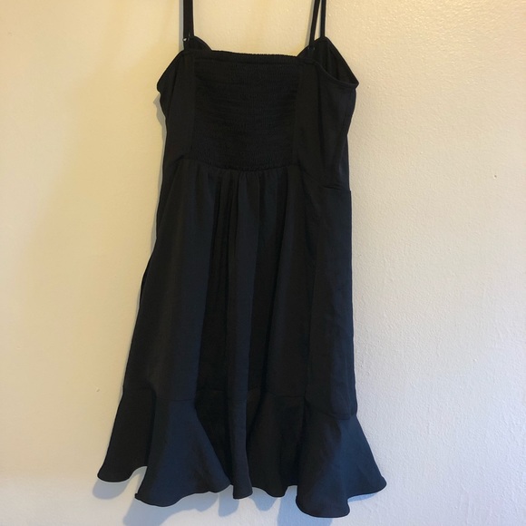 EXPRESS square neck ruffle mini dress - Picture 4 of 6